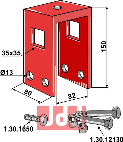 Holder komplet - JDD Utstyr