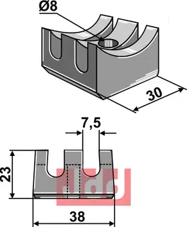 Holder for 10.HS-E1 - 10.HS-E2