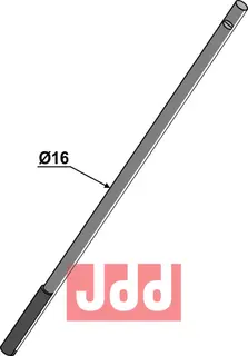 Sliddel forsterket - 480mm