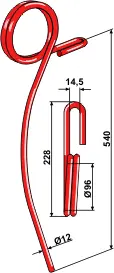 Etterharvtind Ø12 Til Väderstad Carrier 925-1225