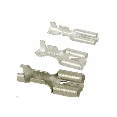 Kabelsko med mothake uisolert Hunndel 4,8mm | 100stk i pose