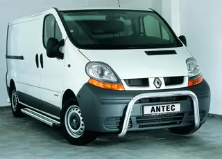 Antec EU-Frontbøyle 60mm Sort Vivaro/ Nissan /Trafic 06-13