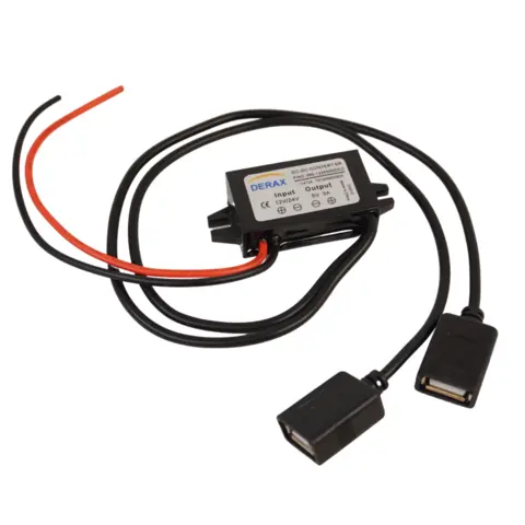 2 x USB strømutak - Input 8-36 volt Universal modell