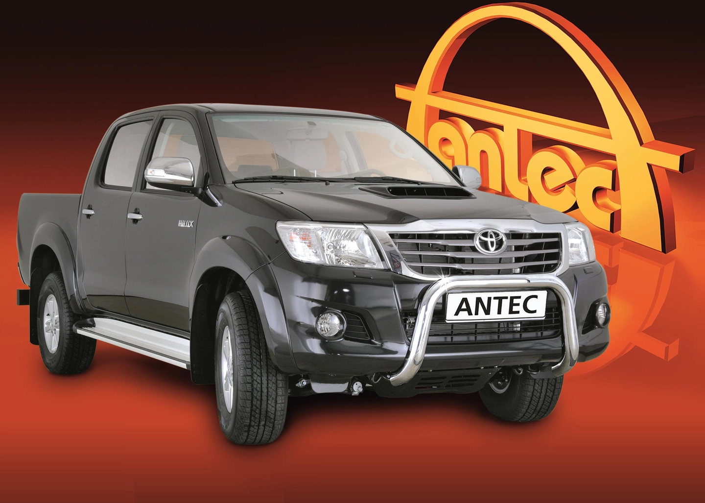 Antec EU Frontbøyle 70mm Toyota Hilux 2012-2015