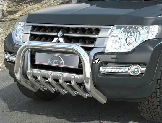 Antec EU Frontbøyle 76mm Mitsubishi Pajero V80 2012+ 