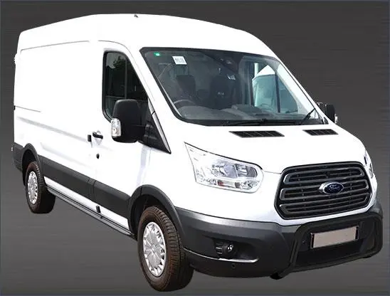 Antec EU Frontbøyle 60mm / 42mm Sort Ford Transit 2014 + 2019+ 