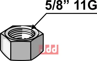 Mutter 5/8&#39;&#39; 11G