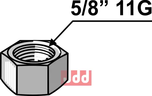 Mutter 5/8'' 11G 