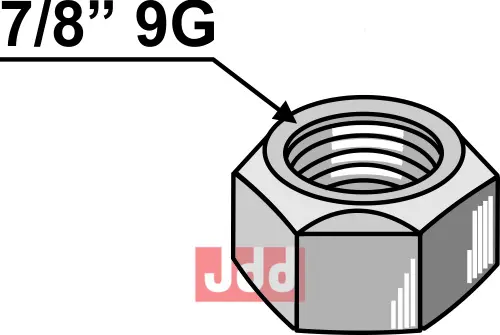 Låsemutter - 7/8 - JDD Utstyr