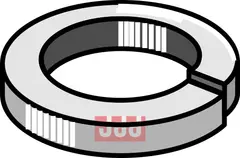 Fjærskive Ø32x5xØ19