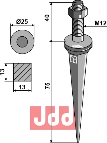 Granatharvetenner fremstillet af - JDD Utstyr