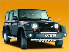 Antec EU Frontb&#248;yle 70mm Sort Jeep Wrangler JK 2007+