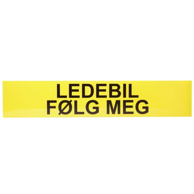 Følg meg tekstplate 190x900mm - JDD Utstyr