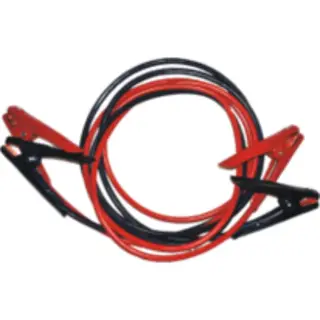 800A Startkabel sett 6 m lengde Sett med rød og sort kabel