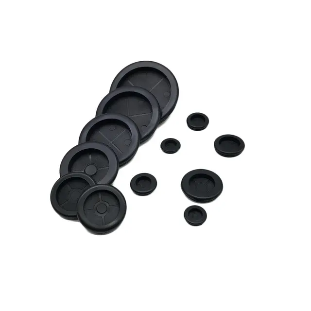 Sort blendeplugg for Ø22mm hull Pris er pr stk 