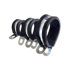 10mm rustfri gummiklemme til kabel 1mm rustfritt 304 st&#229;l med gummi