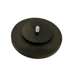 Kraftig gummiert magnet 42 kg styrke M6 Stort bruksomr&#229;det med gummiforing
