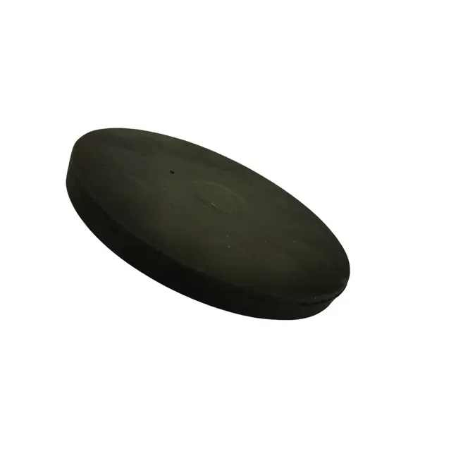 Gummiert magnet 89mm med 42 kg styrke og M6 bolt