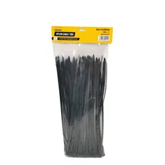 100stk Sorte strips 7.6×550mm Maks strekkbelastning 55 kg