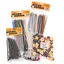 Sett med 500stk Strips fra 120 til 370mm og 100 fester for strips