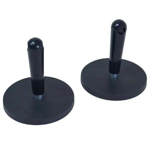 Folieringsmagnet &#216;88mm med h&#229;ndtak 2stk Magnet med 40 kg styrke og h&#229;ndtak
