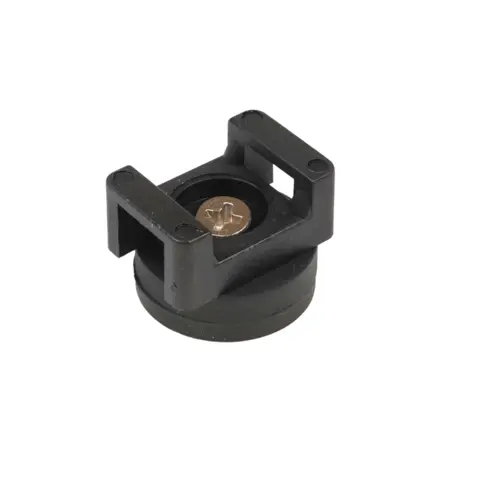 Magnet med strips og b&#229;nd feste &#216;22 Gummiert magnet 3,5 kg styrke