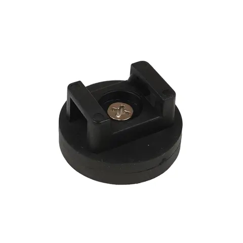 Magnet med strips og b&#229;ndfeste &#216;31 Gummiert magnet 7,5 kg styrke