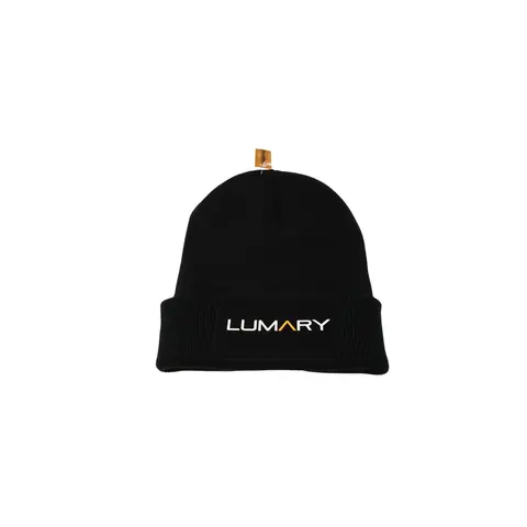 Tøff lue med brodert Lumary logo Onesize