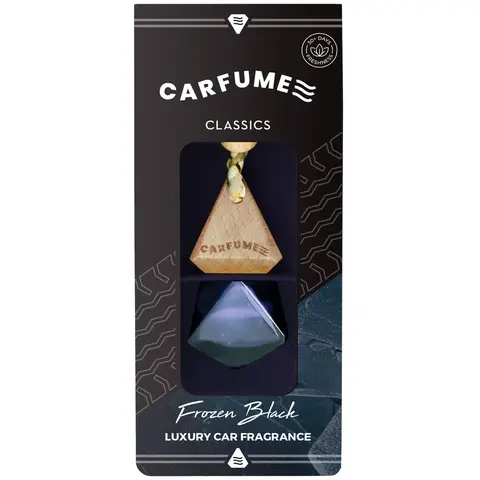 Carfume Classic –  Frozen Black Duftflaske
