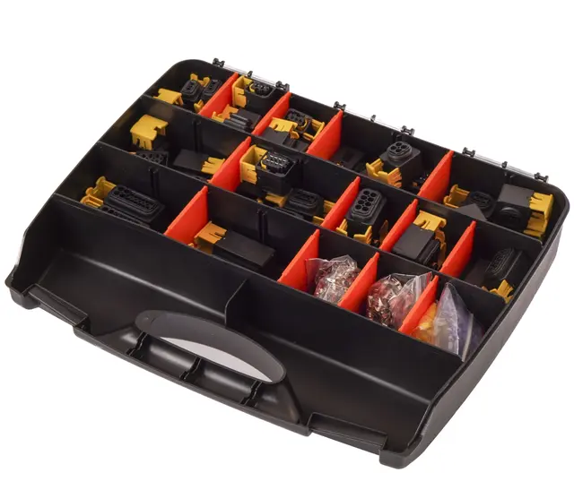 Sett Handy Box HDSCS kontakter Robuste kontakter til krevende bruk 