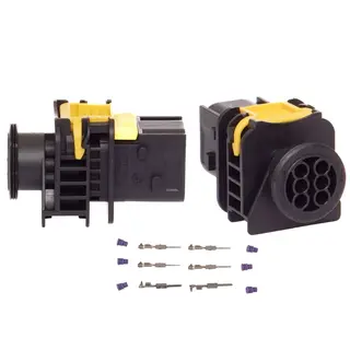 HDSCS 6-pol hankontakt MCP 1,5 Robust kontakt for krevende bruk