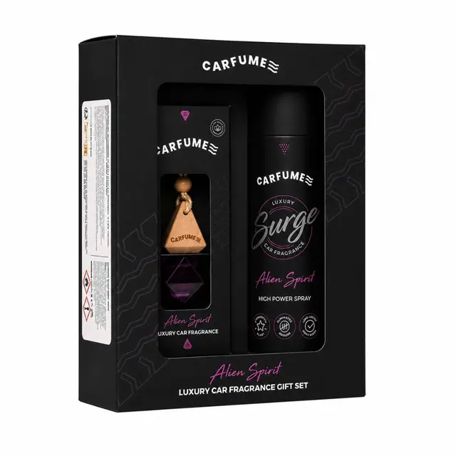 Alien Spirit Carfume Giftset Giftset 400 ml sprayboks, dame 