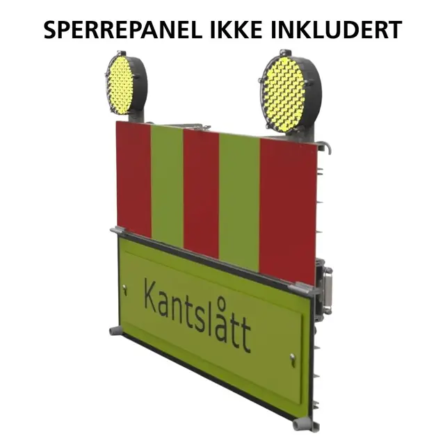 Sett med 2 stk LED Vekselblink Til bruk på sperrepaneler 