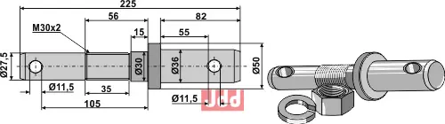 Redskaps bolt - JDD Utstyr