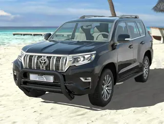Antec EU Frontb&#248;yle 76mm / 51mm Sort Toyota Land Cruiser 150 2018+
