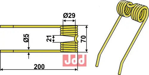Pick up tind - JDD Utstyr