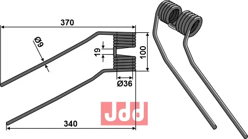 Vende tind - JDD Utstyr