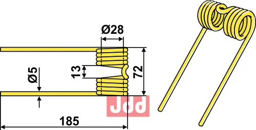 Pick up tind - JDD Utstyr