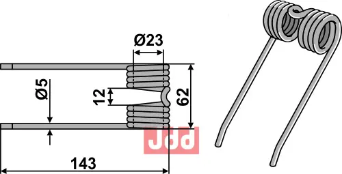 Pick up tind - JDD Utstyr