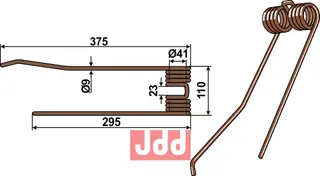 Vende tind - h&#248;yre Lely