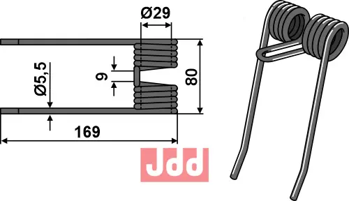 Pick up tind - JDD Utstyr