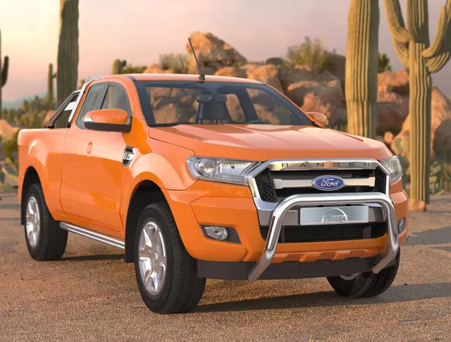 Antec EU Frontbøyle 76mm Ford Ranger / -Raptor 2016-2019+ 