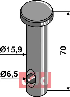 Splittbolt 16xh11x65x55 Amazone