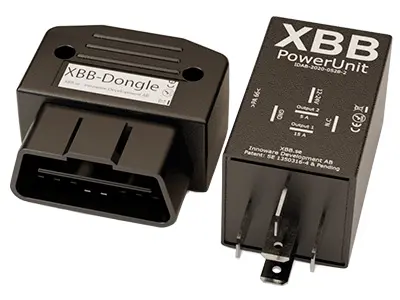 XBB Dongle + XBB Power Unit Tesla S og X Trådløs ekstralys oppkobling via app 