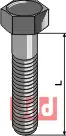 Bolt M16x2x160 u. Mutter