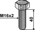 Sekskantskrue M16x2x4 10.9
