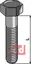 Hexagon bolt M16 til Orsi M16x2, lengde 90 mm