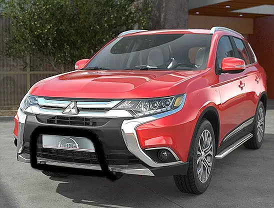 Antec EU Frontbøyle 60mm / 42mm Sort Mitsubishi Outlander 2015 -2019+ 