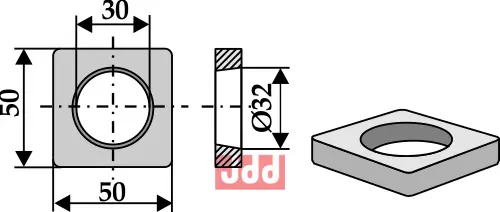 Plate for påsveising - JDD Utstyr