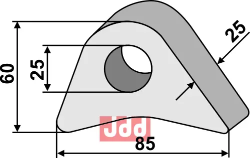 Koblings øye støpt - JDD Utstyr